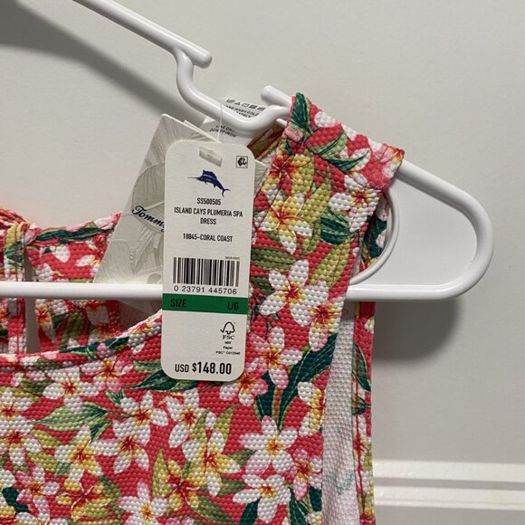 Tommy Bahama  Island Cays Plumeria Flounce Coverup Dress - Picture 2 of 3